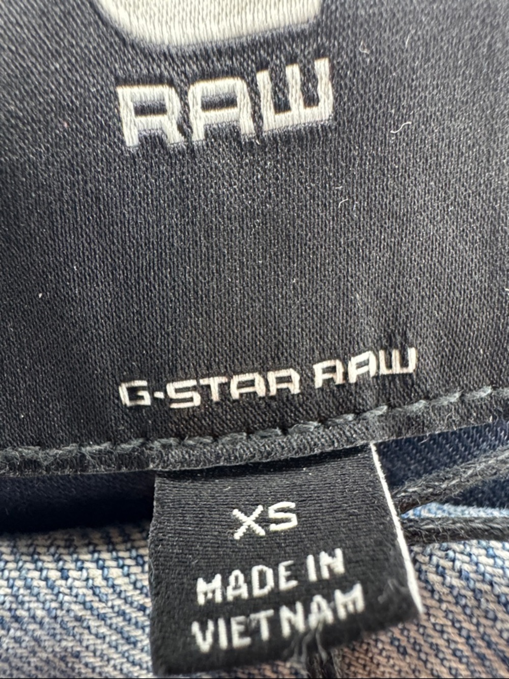 G-Star RAW Denim Short Bib Overalls XS Sun Faded Blue NWT Womens - Picture 4 of 5